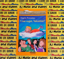 Book Libro COSA SOGNI VALENTINA petrosino 1998 SERIE ARANCIO 39 PIEMME JR (L57C)
