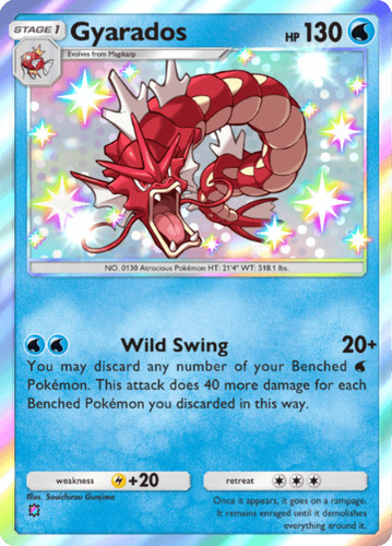 Digital card gyarados shiny - gyarados,
