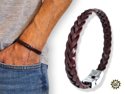 Bracciale uomo pelle - bracciale,