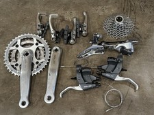 Gruppo Shimano XT M738 - M739 3x8 velocità - Mountain bike d'epoca