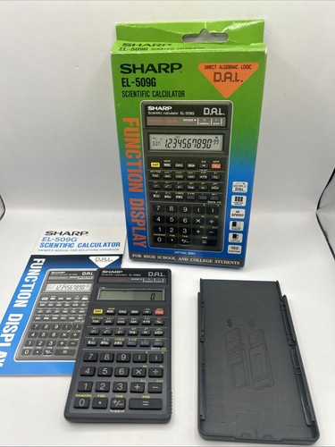 Sharp 506g calcolatrice - sharp, el-506g