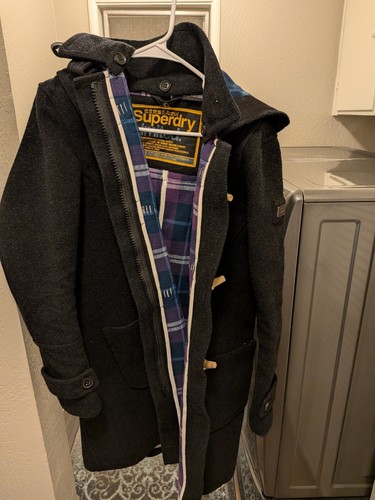 Superdry cappotto borsone lana - cappotto,