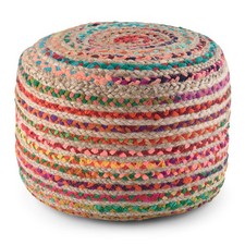 Margo - Round Pouf - Multi