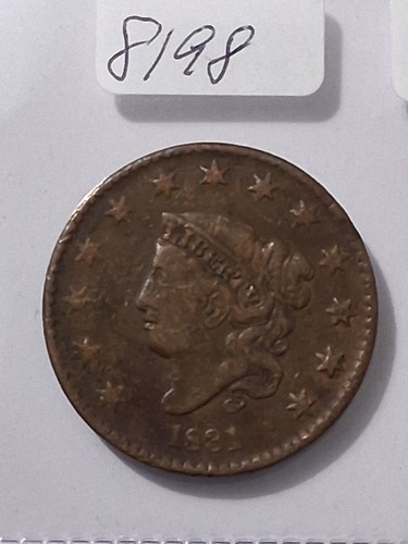 1831 testa coronetta - 1831,