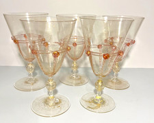 Set 5 bicchieri da vino