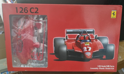 Fujimi gp1 ferrari 126c2 - 1/20,
