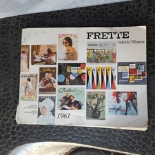 FRETTE Telerie Monza - Catalogo 1961 - Biancheria, abiti lavoro bambini anni 60