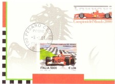 2001 Foglietto Ferrari