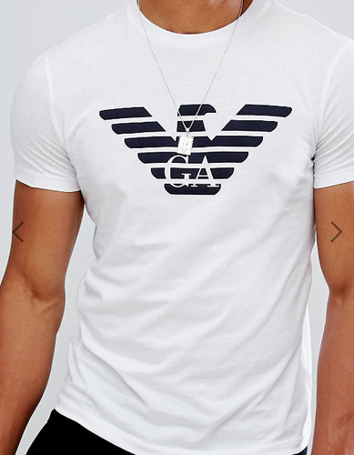 Shirt bianca emporio - t-shirt,