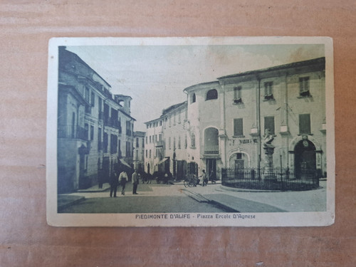 Cartolina piedimonte alife - cartolina,