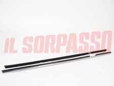 MODANATURE PROFILI RASAVETRI INTERNO + ESTERNO PORTA PORTIERA DESTRA FIAT X19
