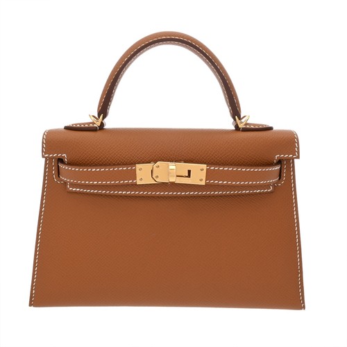 Hermes mini kelly 2way veau - hermes,