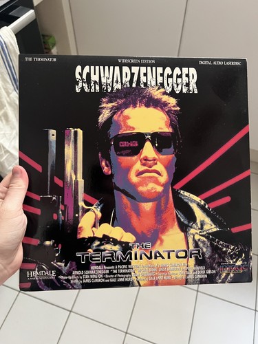 Laserdisc terminator 1984 - laserdisc, terminator,
