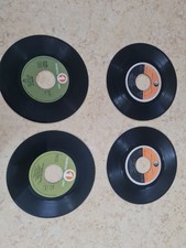 Vinile 45 Giri Lucio BATTISTI Lotto 4 Dischi Vintage Disco Originali 