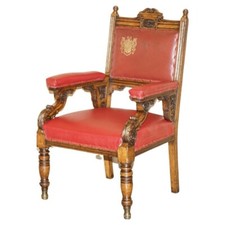 Poltrona vittoriana antica - poltrona,