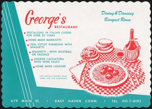 Tovaglietta vintage georges - tovaglietta,