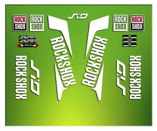 Pegatinas horquilla rock shox - horquilla,