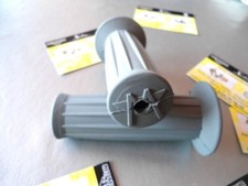 POIGNÉE CAOUTCHOUC NEUF GRIS