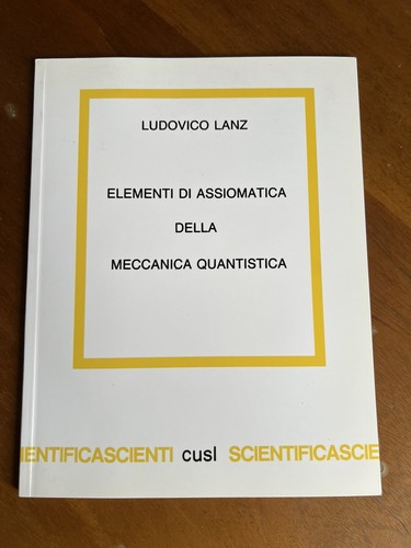 Elementi assiomatica della - di,