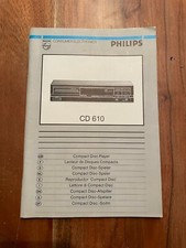 PHILIPS CD610, PHILIPS CD 610, LETTORE CD PHILIPS, LETTORE CD PHILIPS