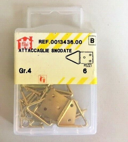 Attaccaglie snodate asole gr - 6,