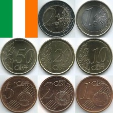 Monete euro Irlanda dal 2002