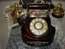 Telefono vintage antico - telefono, ornato