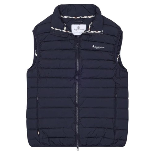 Aquascutum gilet navy - gilet,