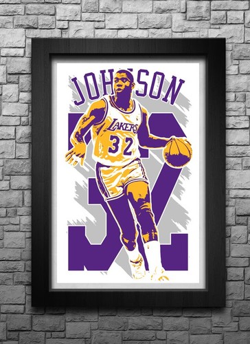 Magic johnson stampa - magic, stampa/poster