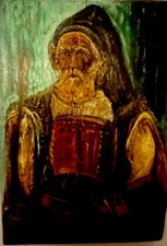 ARTE SARDA   olio “ pastore