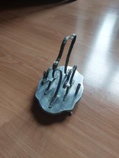 Antique 800 Silver Letter