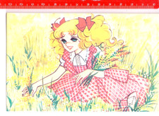 CANDY CANDY 1981 Fabbri italy cartolina originale omaggio del giornalino ottima