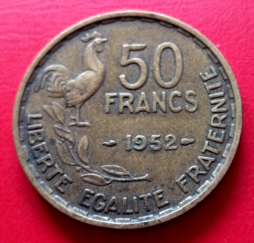 Monnaie france francs 1952 - france, 50