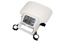 Mascherina portafaro bianca faro alogeno Ufo Honda XR 250 400 600 XR 03615