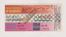 Agnano Lottery Ticket - 1998 -