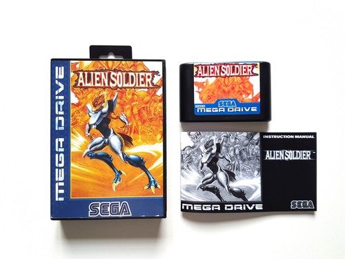 Sega megadrive alien soldier - megadrive,