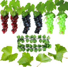 7 Grappoli Di Uva Artificiale