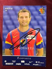 Autografo ALEX FREI-FC Basilea-84 Caps SVIZZERA-Ex-BVB/Rennes/Servette/Thun-AK