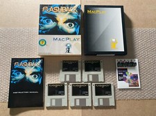 Flashback (Big Box) (MacPlay) (Mac 3,5" DISKETTE) - COMPLETO / CIB *TESTATO