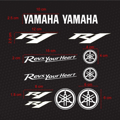 Adesivi compatibili yamaha - compatibili,