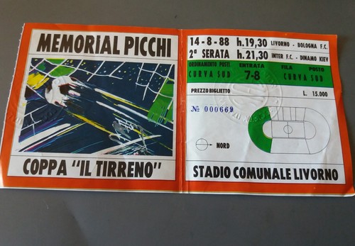 Biglietto stadio coppa - stadio,