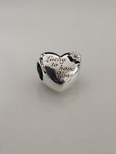 AUTENTICO CIONDOLO PANDORA FORTUNATO AD AVERTI, MAMMA #799364C00