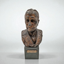 Scultura in bronzo Mario