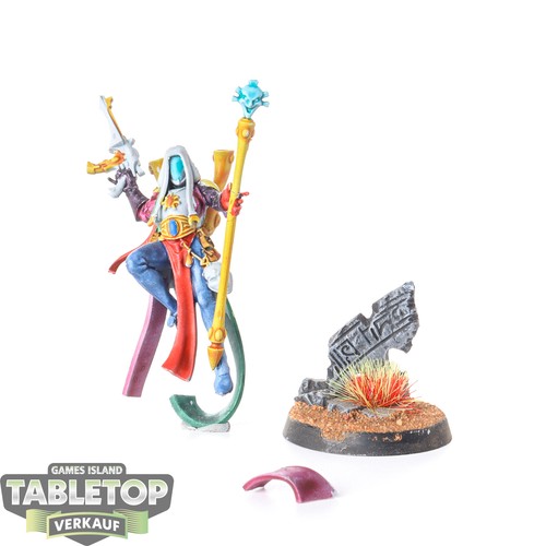 Aeldari shadowseer dipinto - shadowseer,