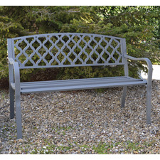 PANCHINA GHISA "MIDLAND" PAPILLON  128x56x85 cm.