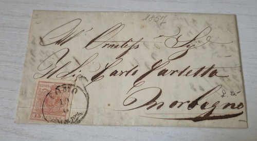 Lombardo veneto 1857 lettera - 1857,