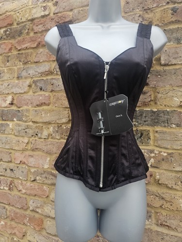 Corset story top corsetto nero - story,