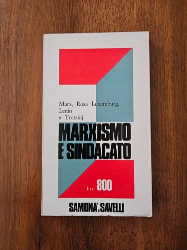 Marxismo sindacato marx - marxismo, e