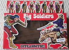 Kit Atlantic Toy Soldiers scala in scatola 1/32 carson far west big cowboy indiani
