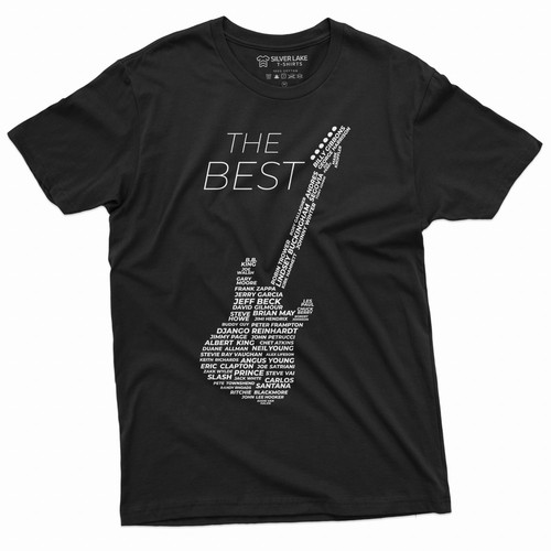 Shirt uomo chitarrista - uomo, |